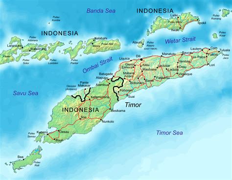 east timor indonesia.